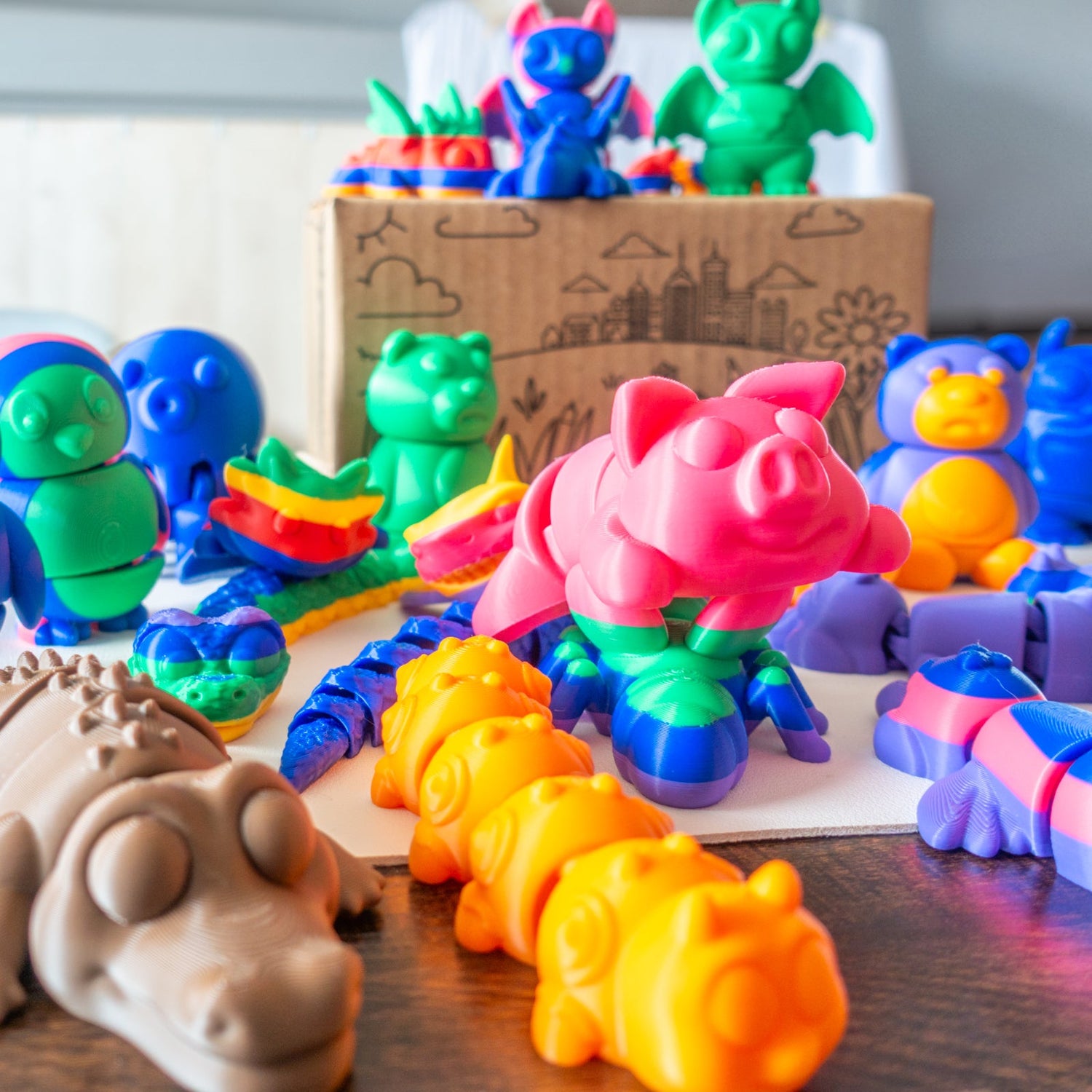 Paint Canimals™ Custom Articulated Toys