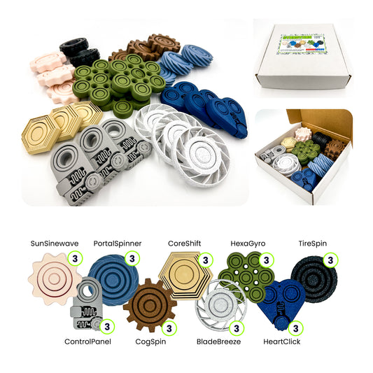 STEMStims Class Pack of 27 - Naturals