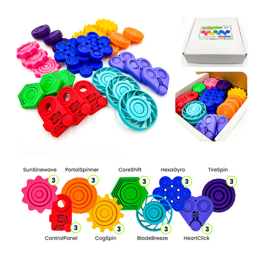 STEMStims Class Pack of 27 - Rainbow