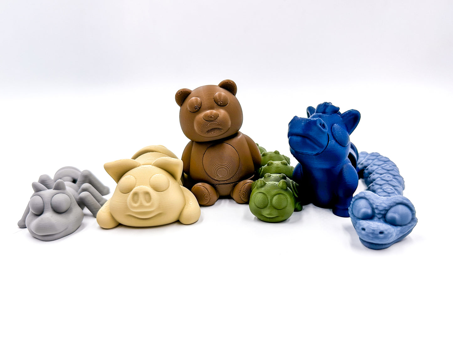 FidgiPets 6 Pack - Land