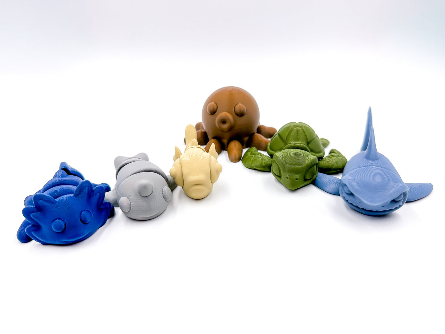 FidgiPets 6 Pack - Sea
