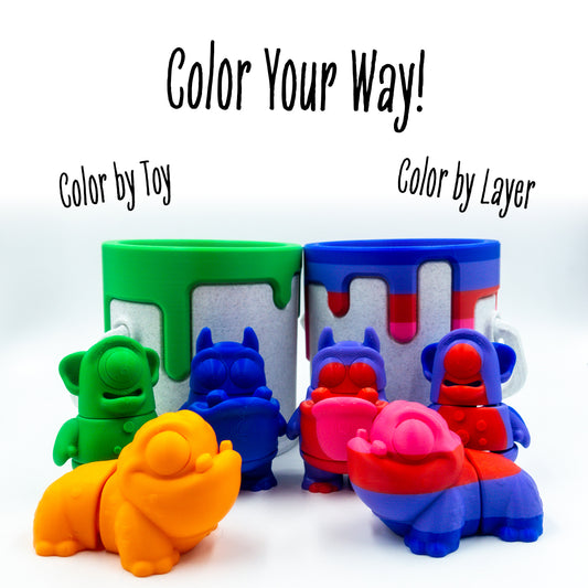 Space Crew Paint Canimal Pack