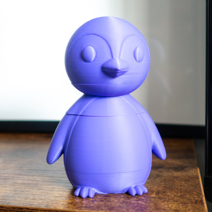 Another Waddle the penguin shown fully stacked in four satisfying slices, ideal for tactile desk play