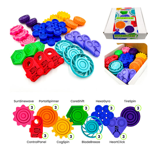 STEMStims Class Pack of 27 - Rainbow