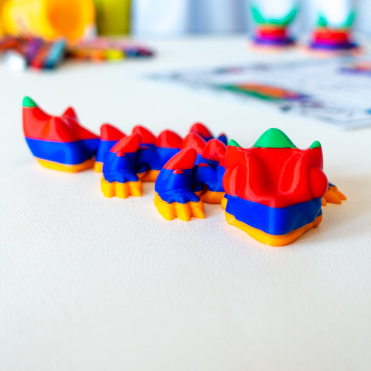 Scorch viewed from a flat-lay angle, highlighting its articulated shape and smooth finish